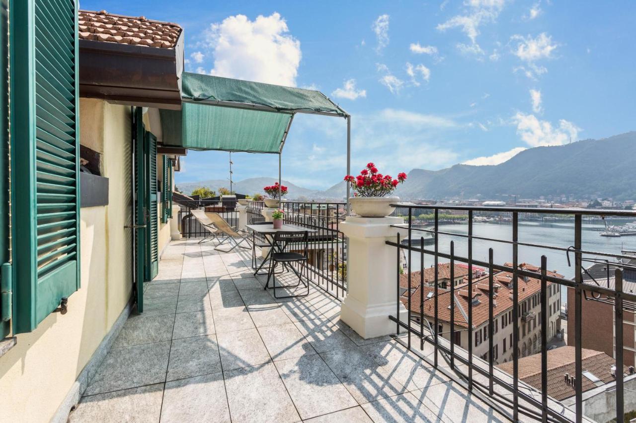 Attico Vista Lago Комо Экстерьер фото