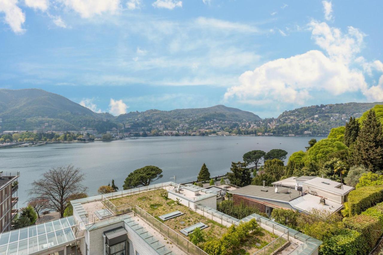 Attico Vista Lago Комо Экстерьер фото
